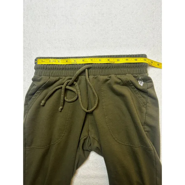 Free People Movement Olive Green Joggers Women’s Small Athletic Sweatpants - Image 4