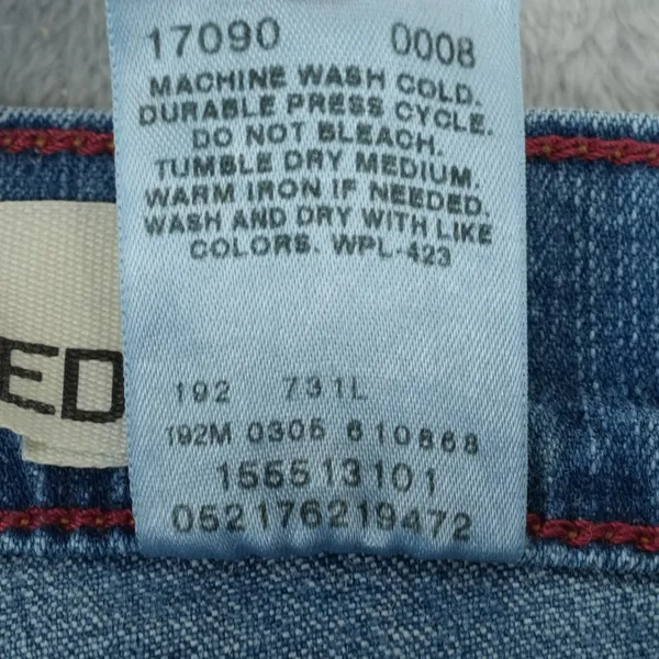 Vtg Y2K Levis 550 Jeans Relaxed Tapered Jeans Women 14M Stretch High Rise Mom - Image 6