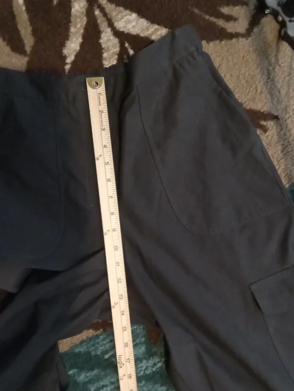 lululemon athletica Womens Utilitech Cargo Pocket HR Pants Gray Gorpcore Sz30 - Image 11
