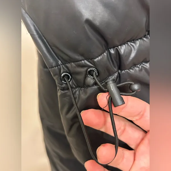 Noize Katy Long Parka, Black Woman’s Size XL. Vegan Cruelty Free - Image 7
