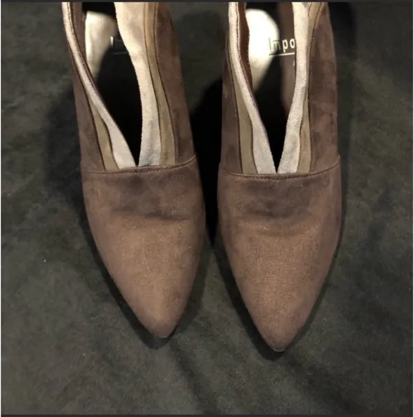 Impo Brown Suede Heels - Image 7