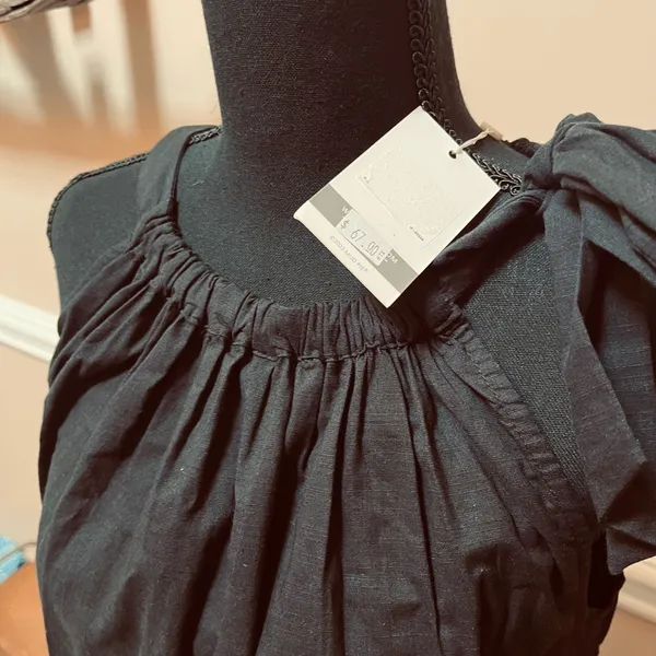 Mud Pie Julip Black Sleeveless Maxi Dress - Image 7