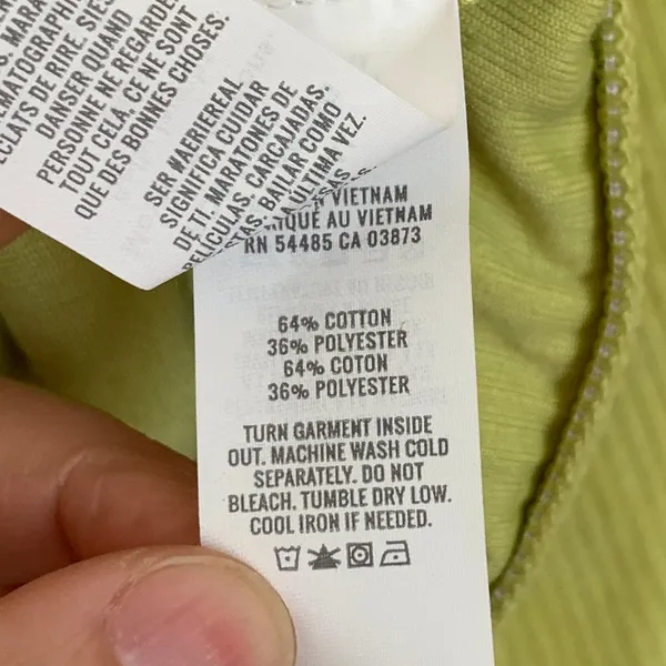 NWT Aerie Corduroy Ribbed Zip‎ Up Bomber Jacket in Neon Green - Image 5