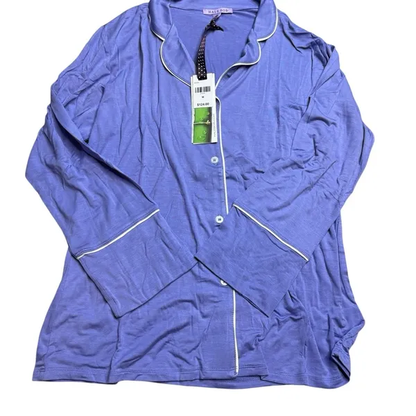 💜 Hale Bob Pajama Short Set NWT‎ Sz M Periwinkle Purple 2pc Sleepwear 💜 - Image 3