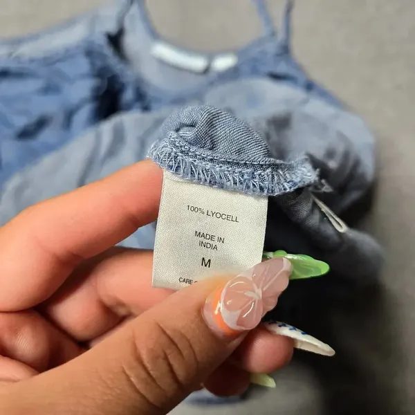 New York & Company‎ Denim look Tank Top - Image 4