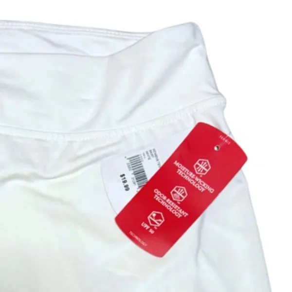 BCG White Club Sport Athletic Skort NWT Women's XL - Image 5