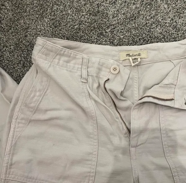Madewell Cream Pants - Image 4