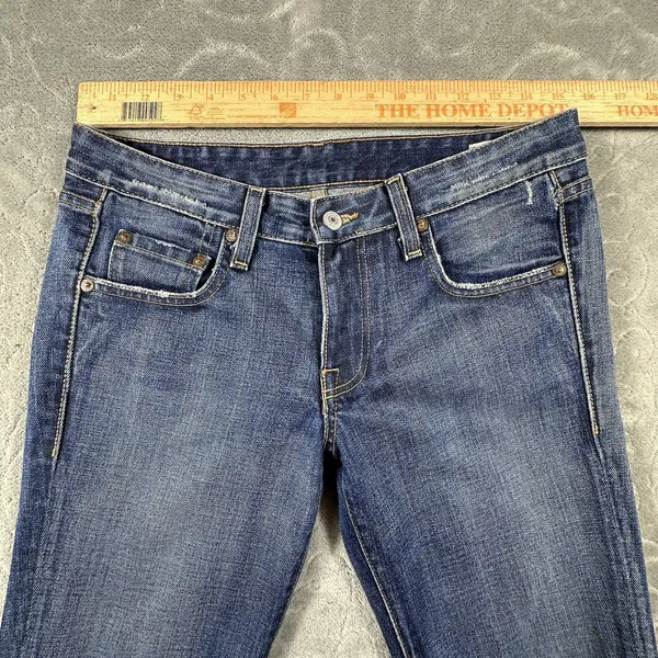 Vintage LEVI'S Jeans Womens 28 90's Made in USA Premium Ultimate Bootcut Y2K - Image 7