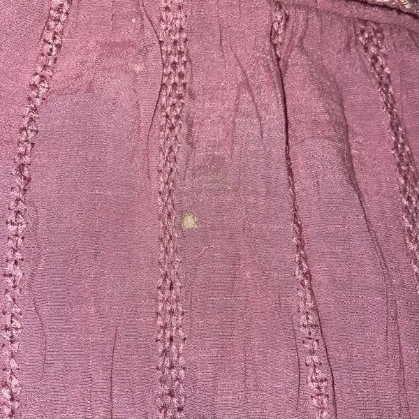 Knox Rose Peasant Top Women Size S Pink Embroidered Boho Cottagecore Blouse - Image 8