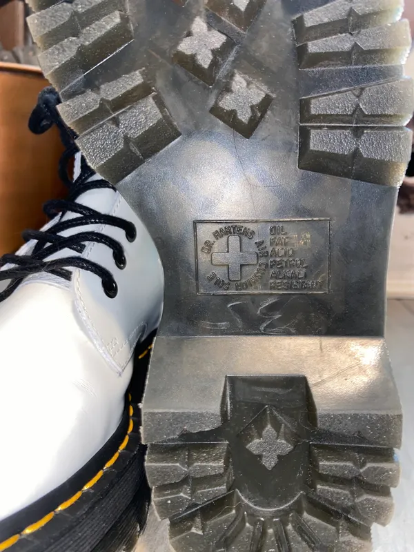 Dr. Martens White Platform - Image 4