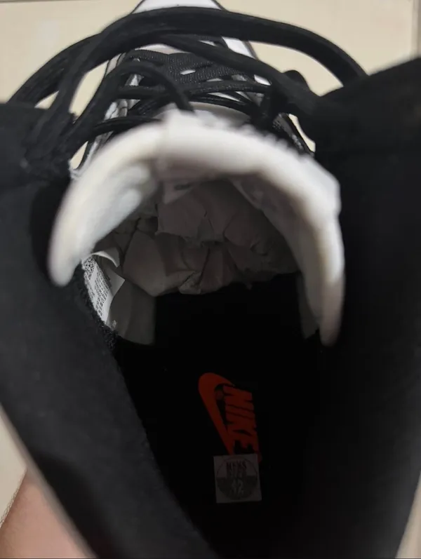 Nike Dunk High Black White - Image 4