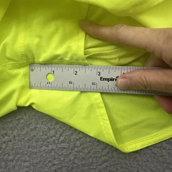 Lululemon Speed Up Shorts Low Rise 2.5" Highlight Yellow Athletic Women's 14 - Image 8