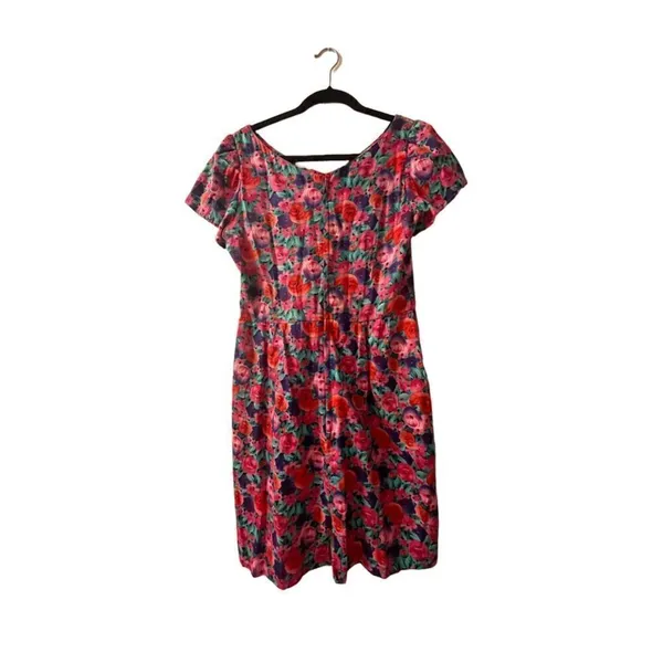 1980’s Lanz Original Vintage Floral Sundress - Image 2