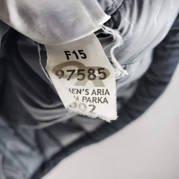 Outdoor Research Aria Storm Parka Down Insulated Coat‎ Hooded Women's S Gray - Image 5