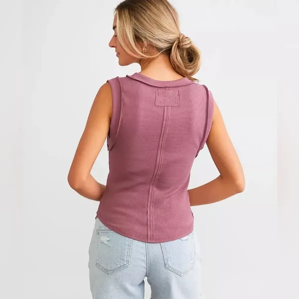 ❤️Free people Kate Ribbed Tank Top - Image 2
