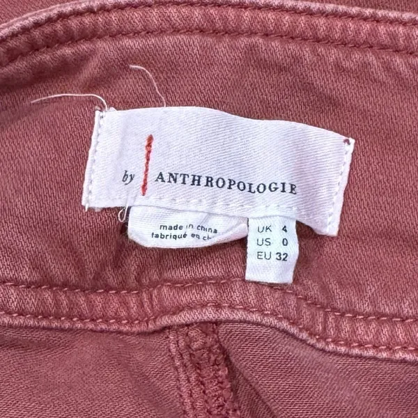 Anthropologie Red Cargo Relaxed Pants Women’s 0 - Image 3