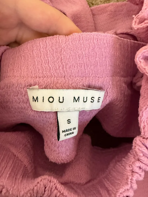 Miou Muse pink top - Image 3