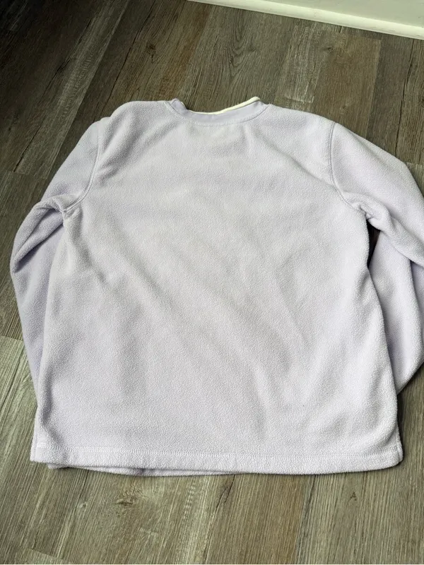 Disney VTG Eeyore Fleece Sweatshirt Adorable And That’s Enough Purple Size M - Image 6