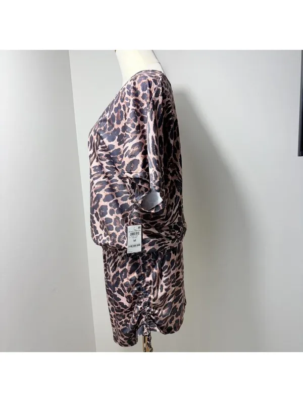 Bar III Women's Brown and Multi Dress - Image 2
