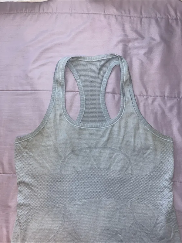 lululemon athletica Swiftly Tank Top light blue Racerback - Image 3