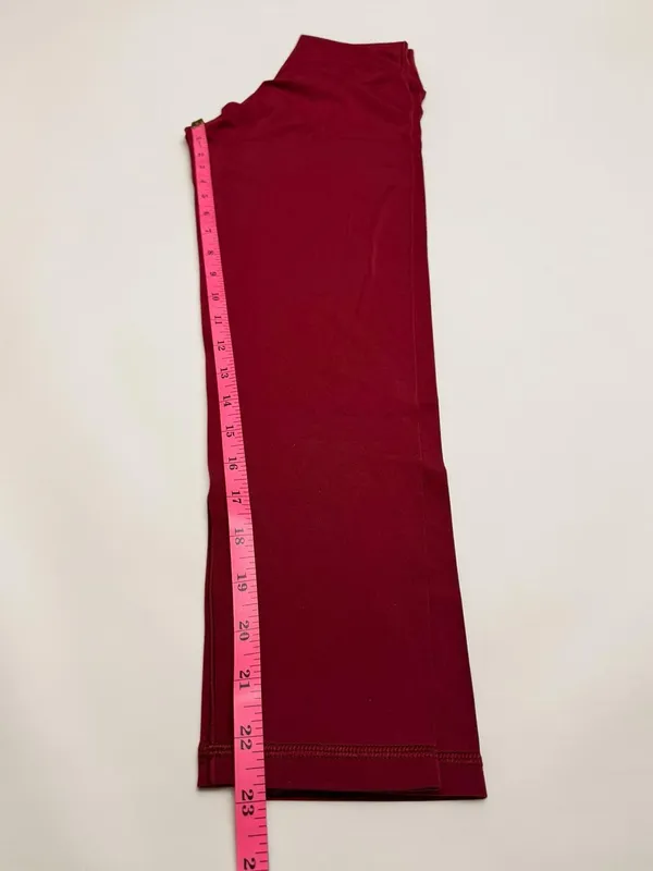 Aerie Play‎ High Waisted Leggings Red Size M Short - Image 4