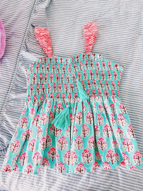 FANCY Ruffled Smocked Summer Top - Image 2