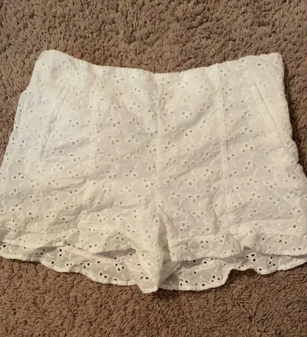 Ruffle Hem Shorts - Image 2