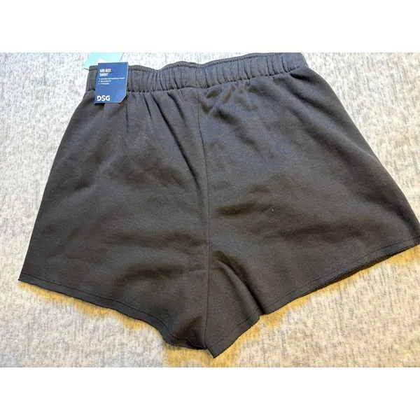 DSG Womens Mid Rise Relaxed Fit 3 Inch Inseam Black Sweat Shorts Size S‎ - Image 5