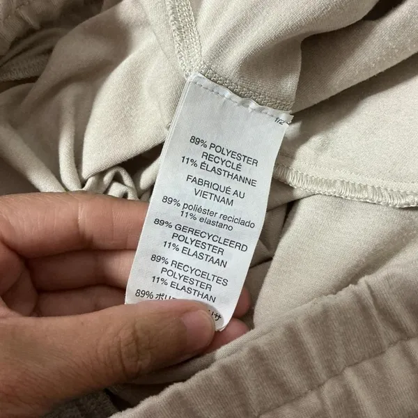 Vuori Performance Jogger Pants Women M Grey Heather Slim Fit Activewear VW303-L - Image 4