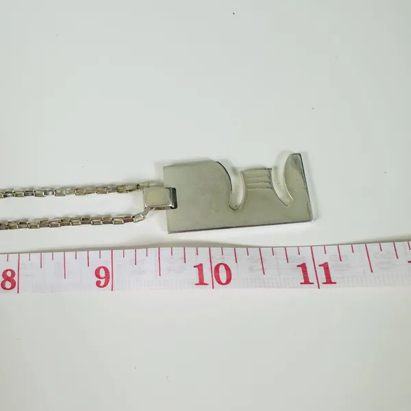 Gucci Gemini 925 Sterling Silver Zodiac Pendant Chain Necklace Made In Italy - Image 10