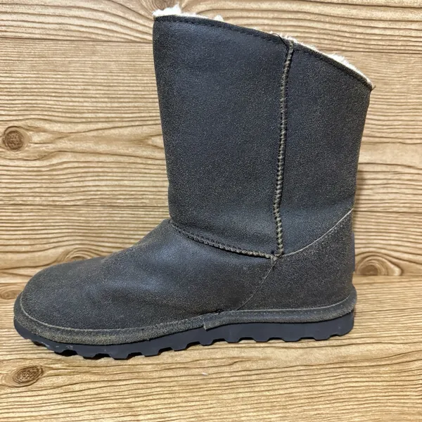 Bearpaw Mimi Boots Womens Sz 8 Brown‎ Suede Wool Lined Warm Winter 1901W-MIMI - Image 6