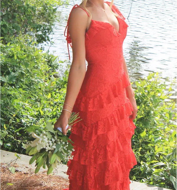 Kiss prom red dress - Image 2