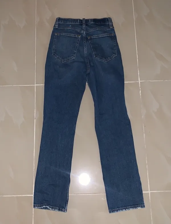 Abercrombie Ultra High Rise Ankle Straight Jeans - Image 7