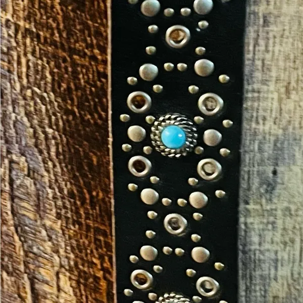 Belt with stones 40 length x 1.5 wide - Image 3