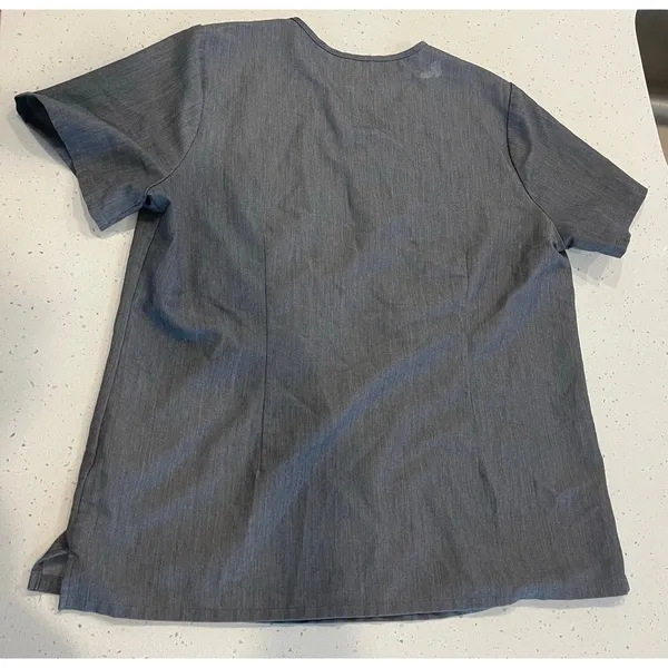 FIGS Graphite Scrub Set Catarina Top and Yola Scrub Bottoms Size XL‎ - Image 3