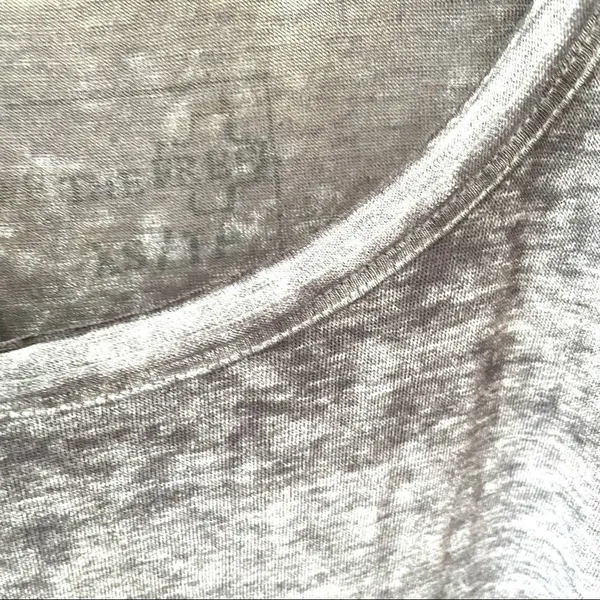 Free People grey burn out high low shirt - Image 11