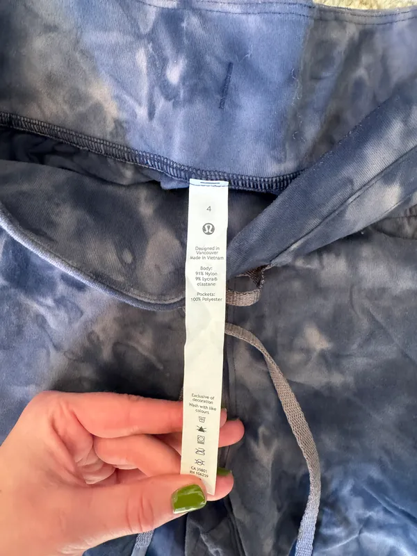 Lululemon Navy Diamond-Dye Align Joggers - Image 5