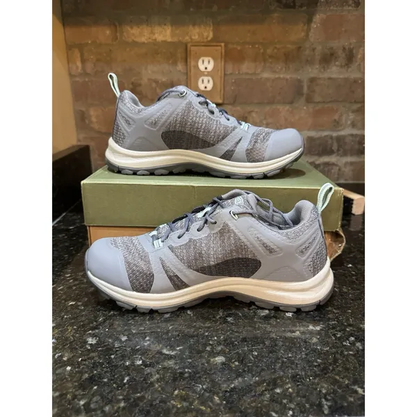 Keen Women's Terradora II Waterproof Hiking Shoes, Steel Gray/Ocean Wave Size 7 - Image 3