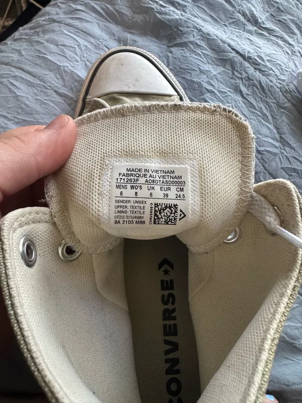 Sage Green Converse High-Top - Image 6