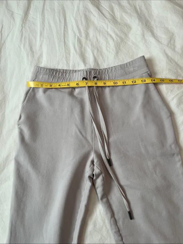 Banana Republic Light Taupe Drawstring Joggers - Image 7