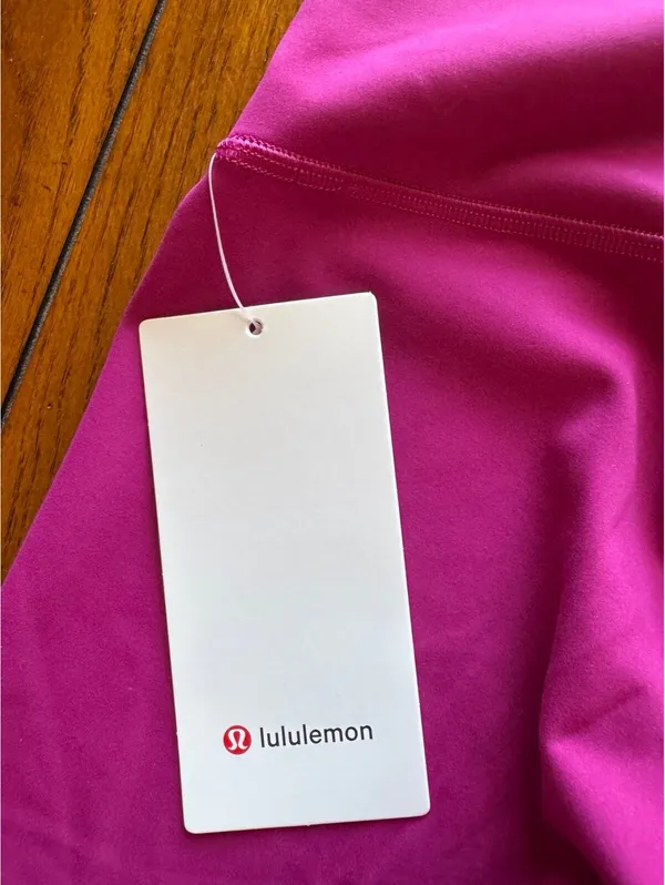 Lululemon Wunder Train High Rise 25” Magenta Purple Size 4 NWT - Image 5