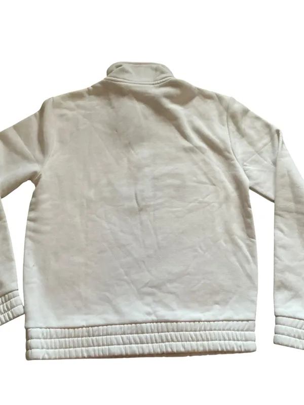 Fila women’s 1/4 zip pullover sweatshirt fleece warm cozy soft white size s - Image 4