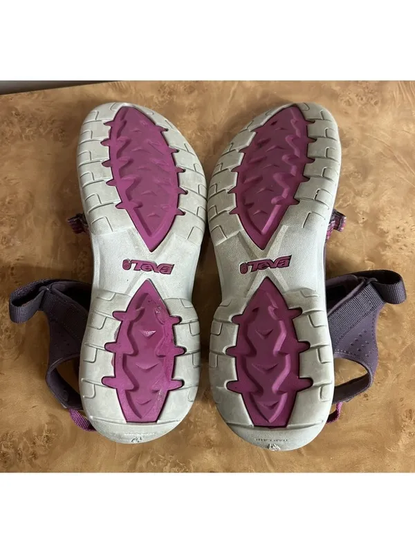 Teva Verra Sport Sandals Women's Size 11 Purple Pink Adjustable Walking Hiking - Image 5