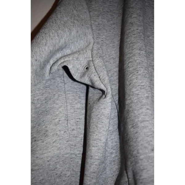 Nike Sportswear Tech‎ Fleece Crewneck Sweatshirt Heather Grey Women's Medium - Image 4