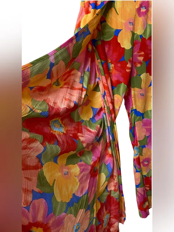 BILLABONG Wide-Leg Open Side Floral Print Pants - Image 4