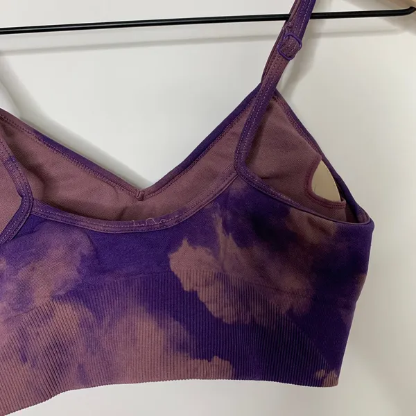 Darc Sport She Dual Seamless Everson Sports Bra Purple Small Womens - Image 4