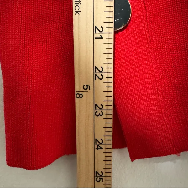 ZARA Knit Sleeveless Top Gold Buttons Size Large - Image 8