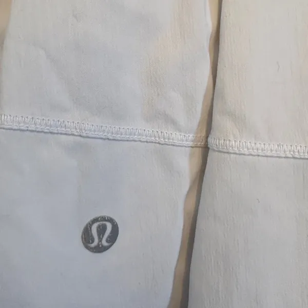 Lululemon Pace Rival Skirt White Regular Length Size‎ 8 Athletic Skort Running - Image 7