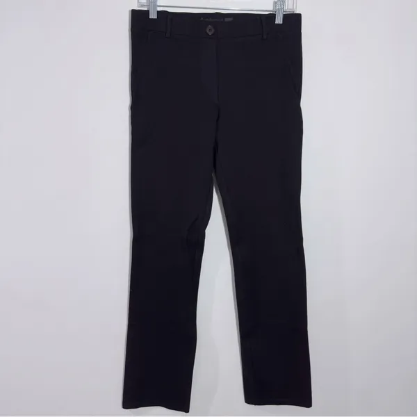 Betabrand Classic Dress Pant Yoga‎ Pants Straight In Black Size Medium - Image 2