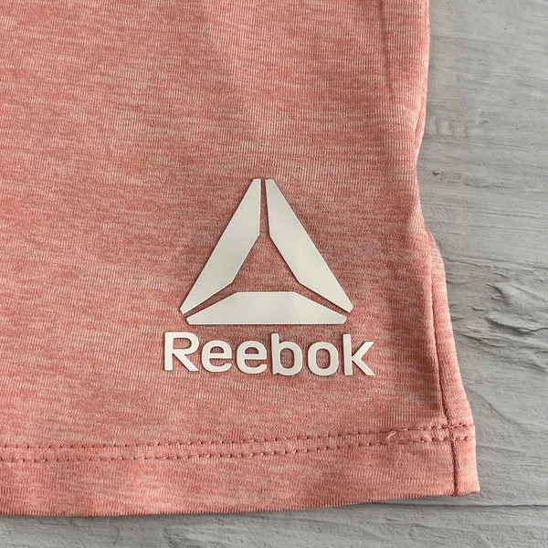 Reebok Athletic Racerback Tank Top Women Extra Small Pink Workout Athleisure XS - Image 4